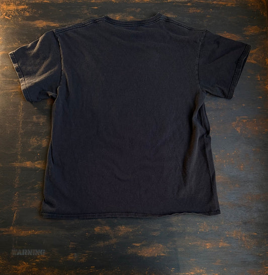 Vintage Jimi Hendrix Galaxy Portrait Band Tee - Faded Black