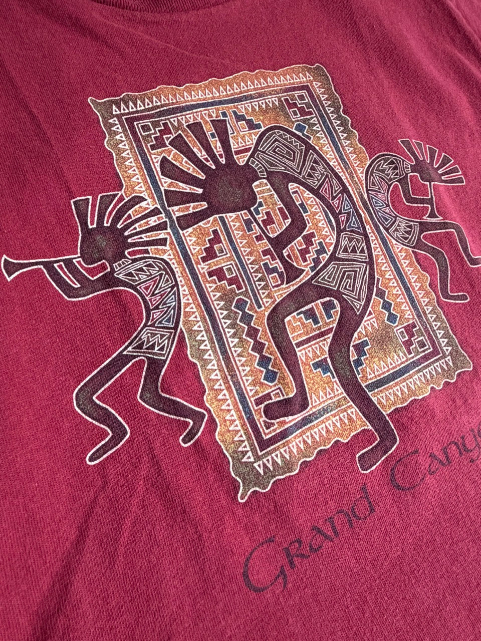 90s-00s Grand Canyon "Kokopelli" Native Graphic Tee - Size S