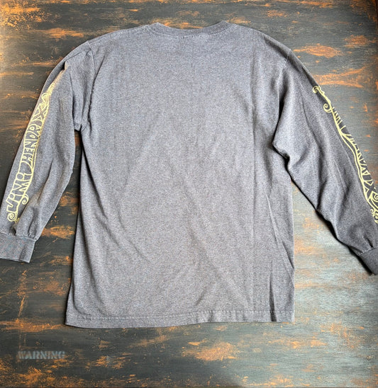 2000s "JIMI HENDRIX" AAA Tag Sleeve Graphic L/S Tee - Size M