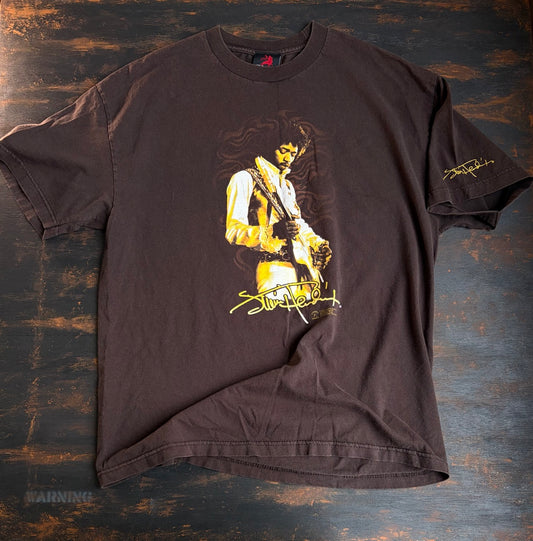 Vintage Jimi Hendrix Sleeve Signature Tee - Size XL