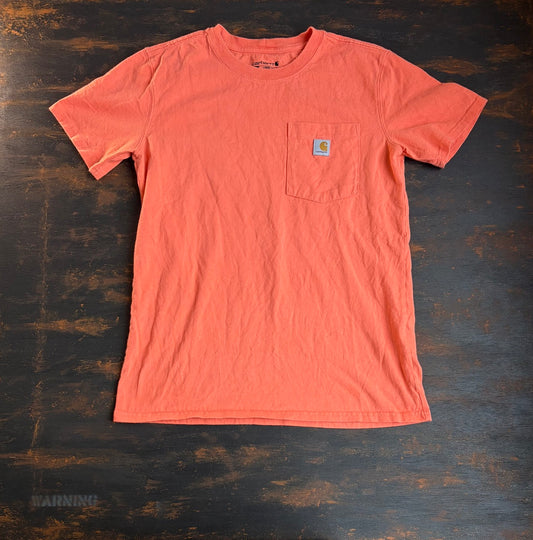 Carhartt Women's "K87" Workwear Pocket Tee - Pink - Size XS