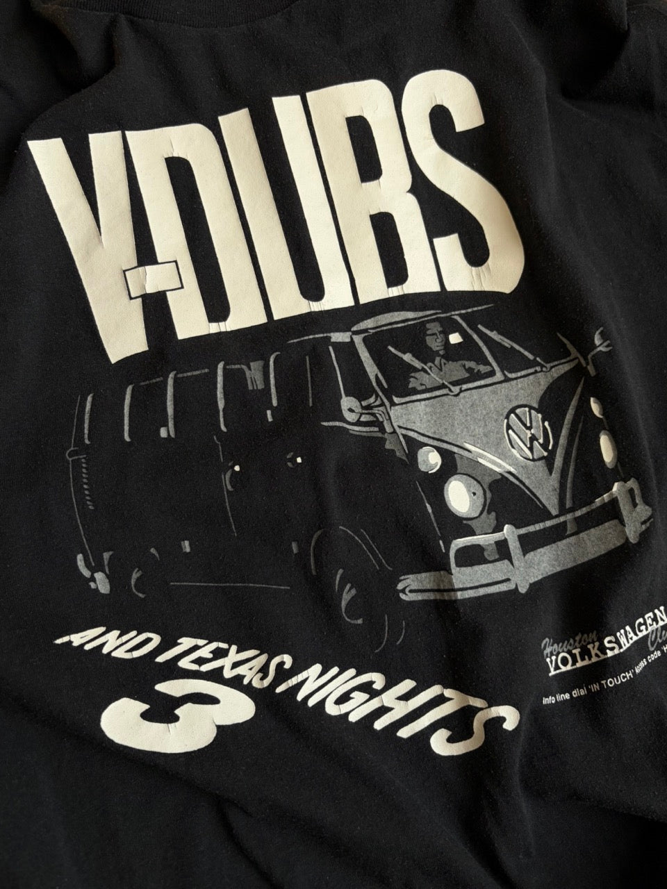 90s "V-DUBS" Houston VW Club Single Stitch Tee - Size L