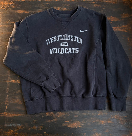 10s Nike "Westminster Wildcats" College Graphic Sweatshirt - Size L