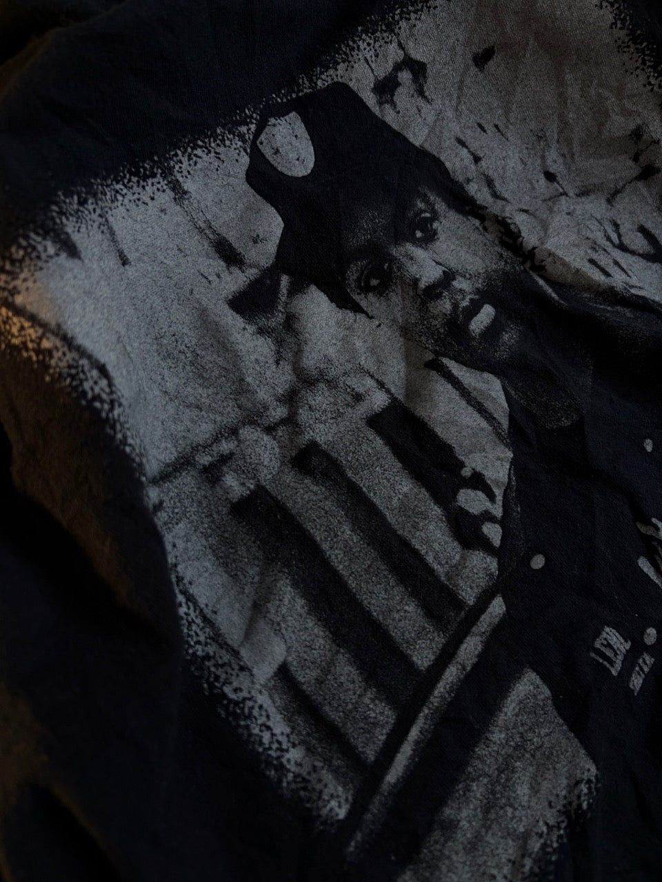 00s Ice Cube "Monochrome Portrait" Graphic Tee - Size M