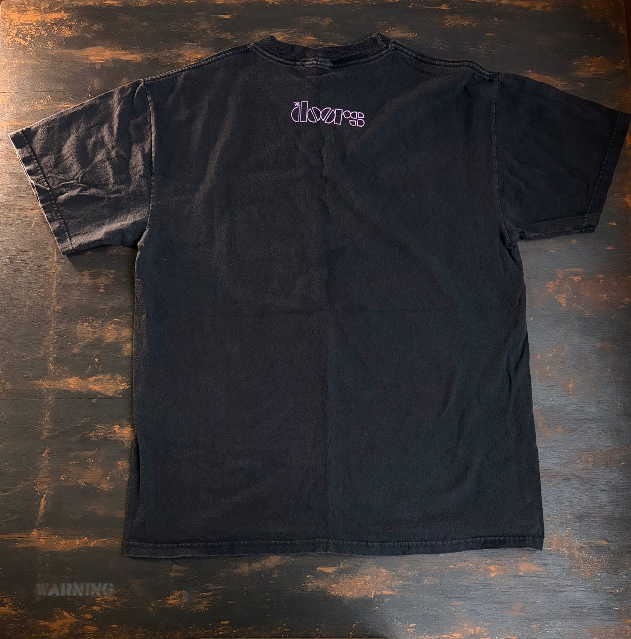 90s "Jim Morrison" The Doors Sun Portrait Graphic Tee - Size L