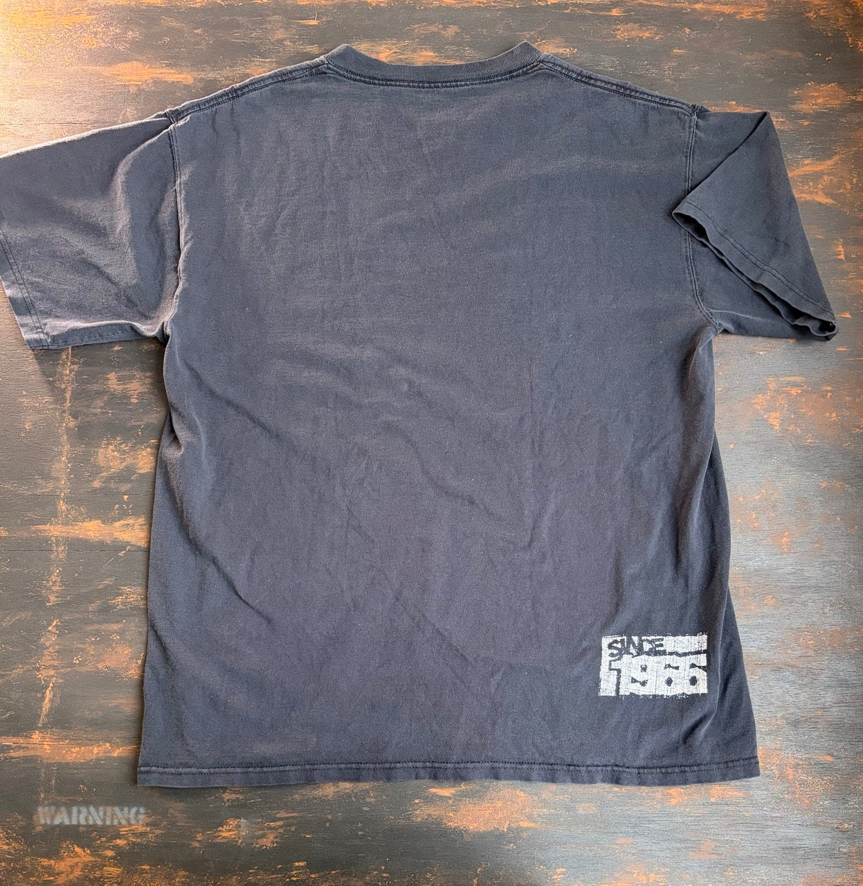 00s "VANS" Square Box Logo & Back Sleeve Graphic Tee - Size L