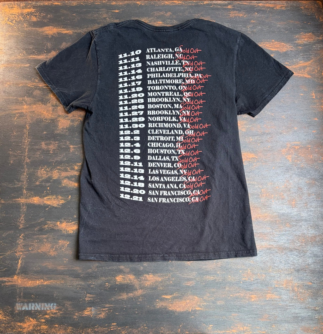 2018 "H.E.R. I Used to Know Her Tour" Official Graphic Tee - Size Women's S