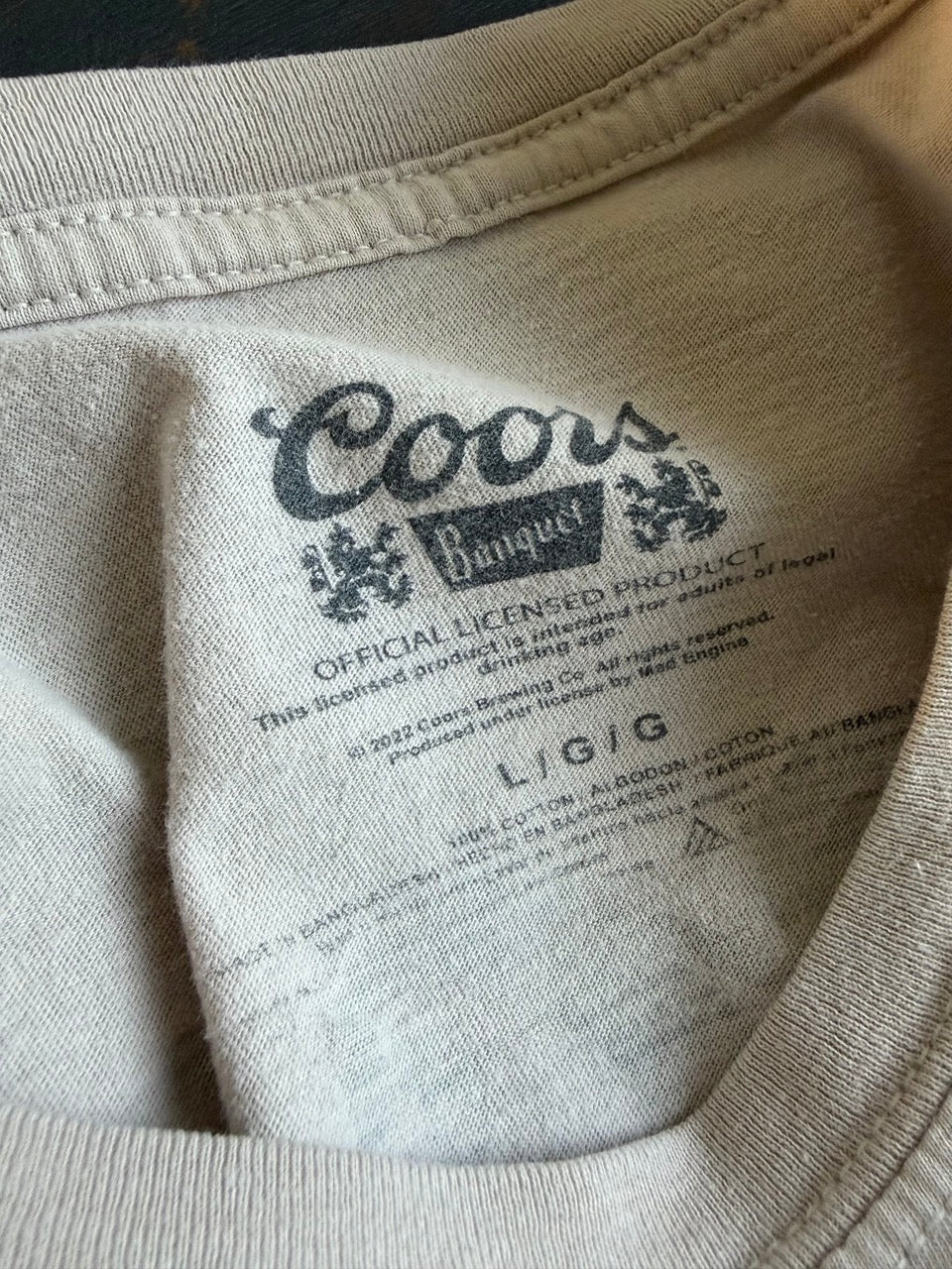 2020s "COORS BANQUET Colorado Since 1873" Graphic Tee - Size L