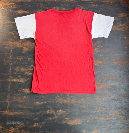 1980s "AOSR HEROES" Single Stitch Raglan Tee - Size Kids M