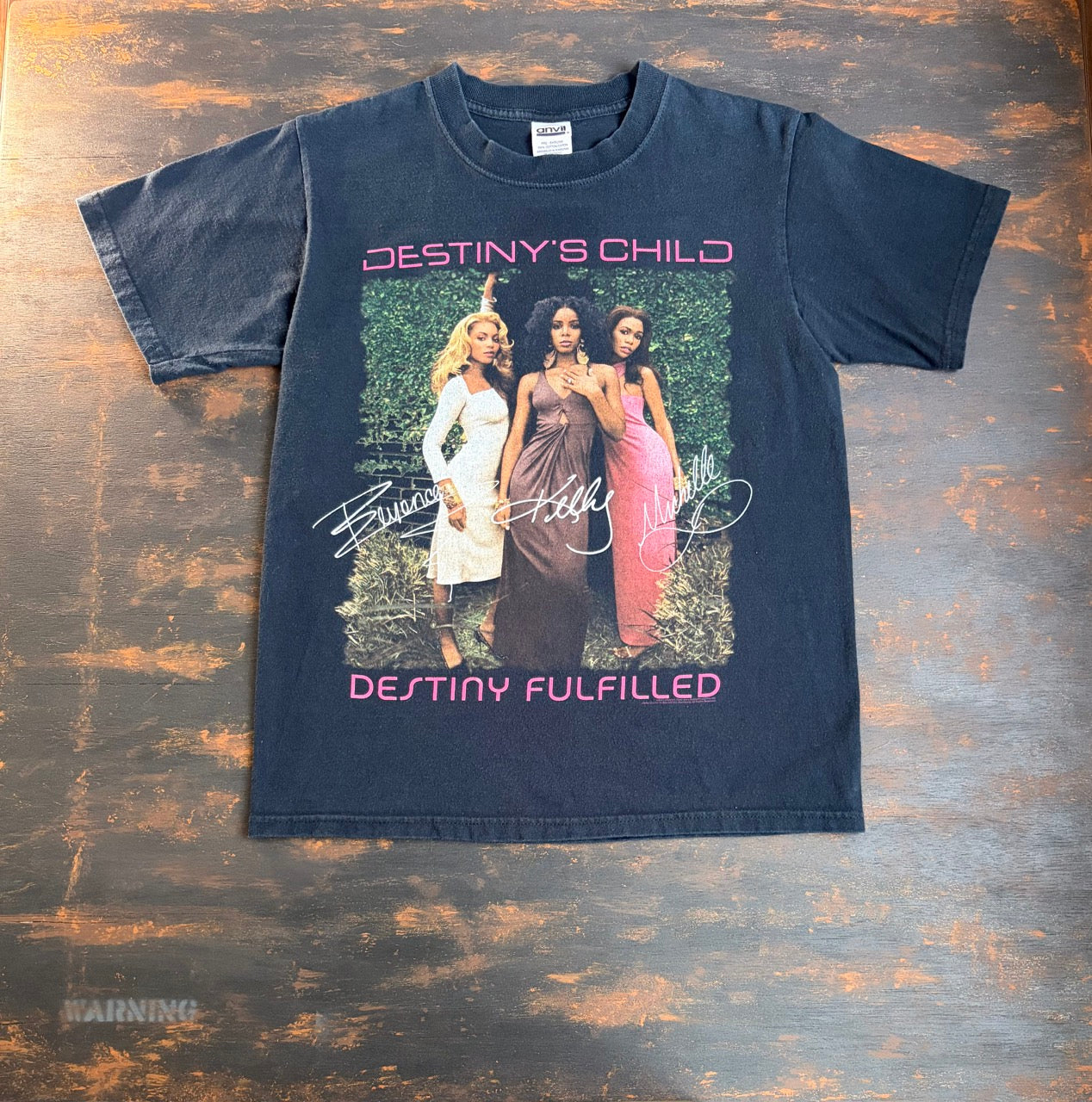 2005 "DESTINY'S CHILD" Destiny Fulfilled World Tour Graphic Tee - Size S